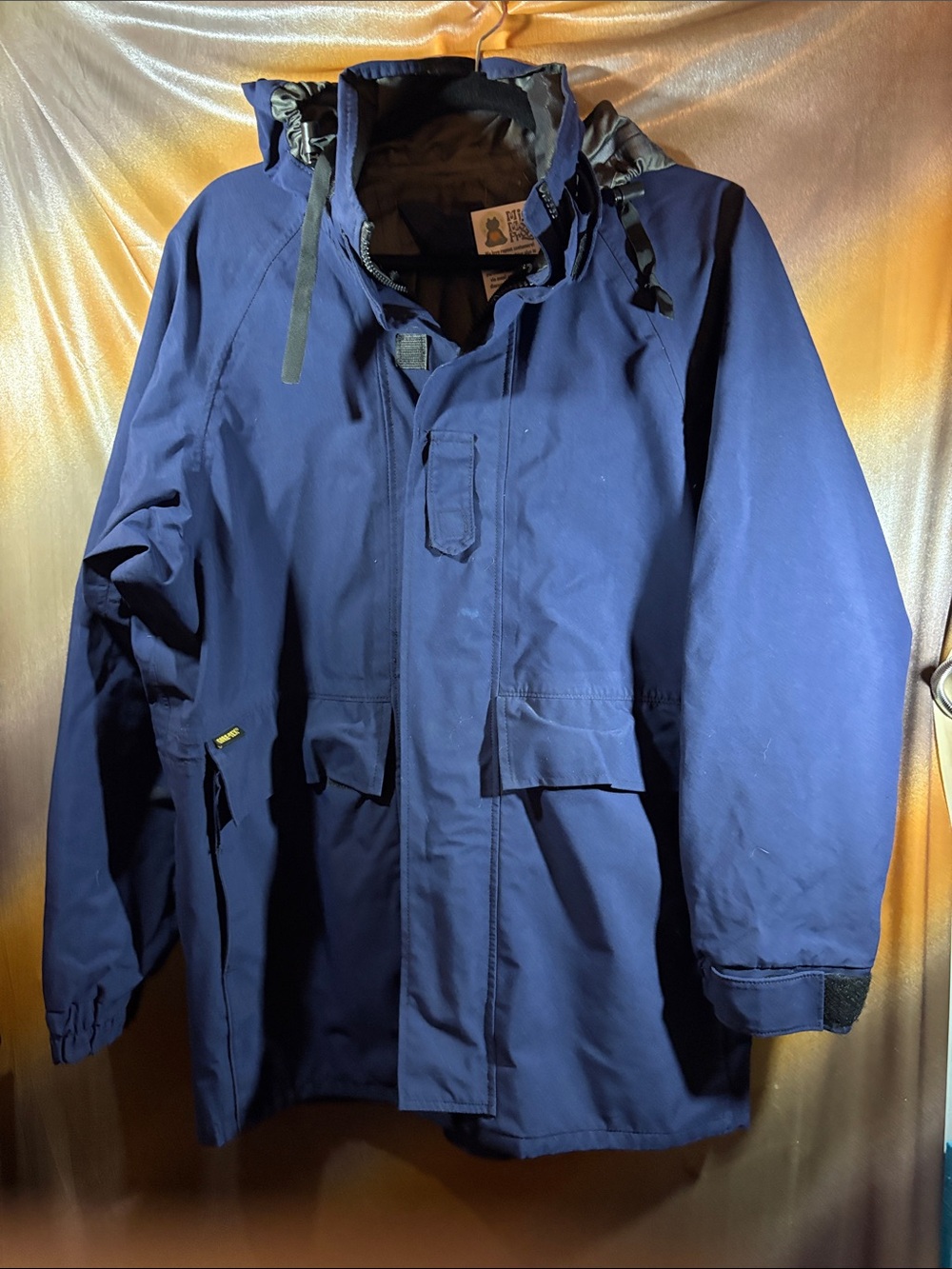 Propper XL Men's Hooded Navy Blue Waterproof Jacket. F3